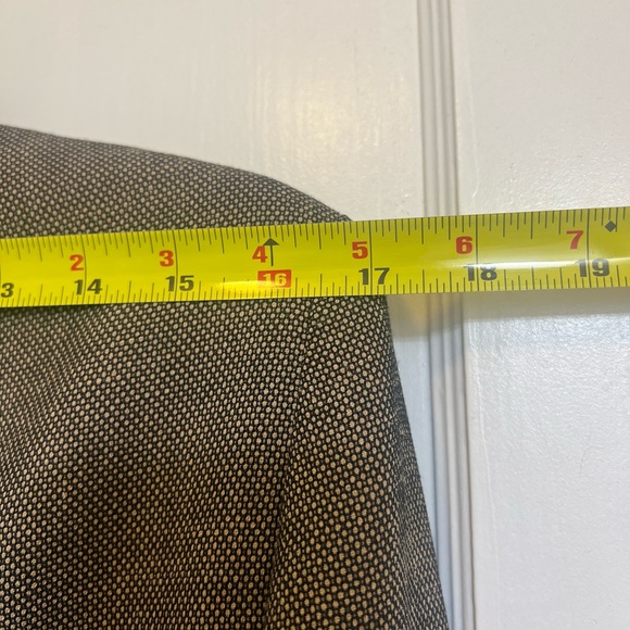 Jones New York tweed black and tan pantsuit, size 4 - Picture 10 of 14